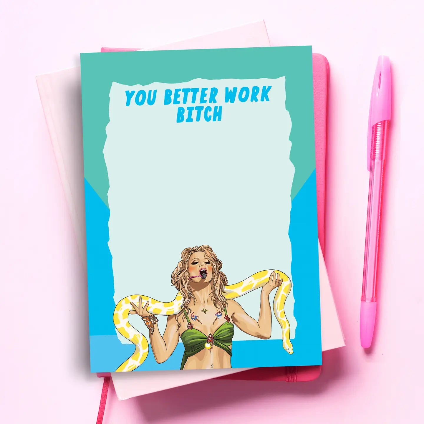Work Bitch Notepad
